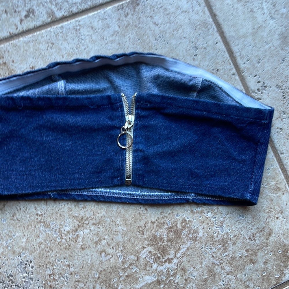 URBAN RENEWAL strapless denim - Picture 3 of 3